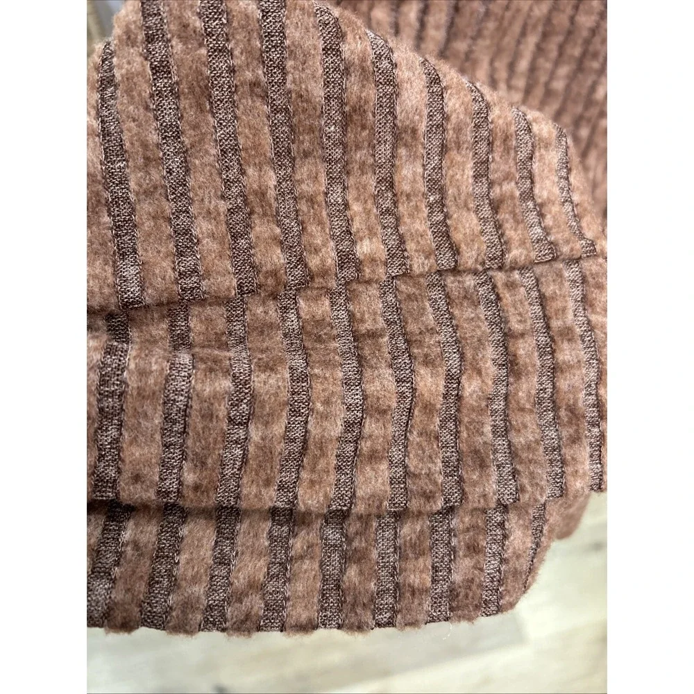 ANRABESS Sweater Dress Women's Size‎ XL V-neck Long Sleeve Brown Color - Picture 9 of 9